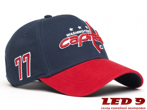 31316 Бейсболка Washington Capitals №77 син-красн. 55-58