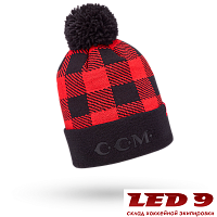 Шапка  CCM HOLIDAY KNIT POM
